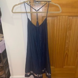 NWOT A&F Blue Denim Dress